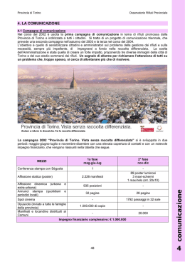 La Comunicazione - Provincia di Torino