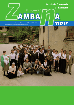AMBA A - Comune di Zambana