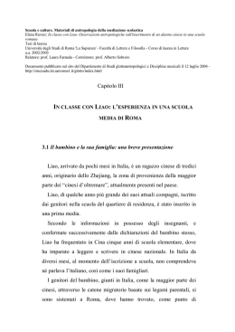 In classe con Liao - CISADU