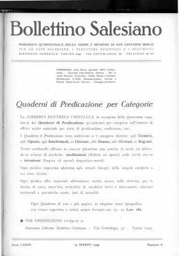 Bollettino Salesiano