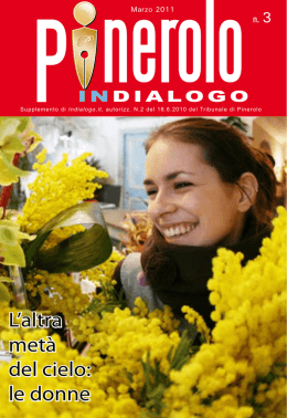 le donne - Pinerolo.Indialogo