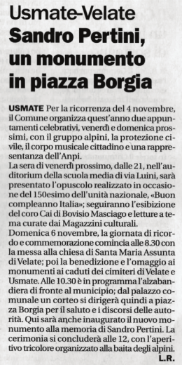 il Cittadino 29 ottobre 2011