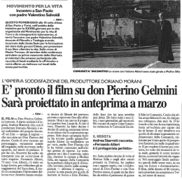 MOVIMENTO PER LA Vl`l`ﬂi Incontro a. San Paolo con padre
