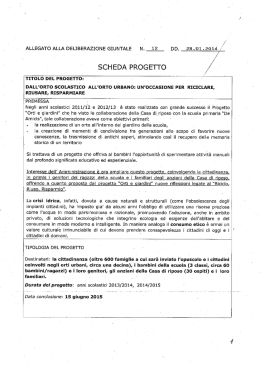 Page 1 /, ALLEGATO ALLA DELIBERAZIONE GIUNTALE N". 132