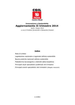 Vai all`allegato Innovazione e Sostenibilit&agrave;..