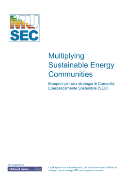 Multiplying Sustainable Energy Communities