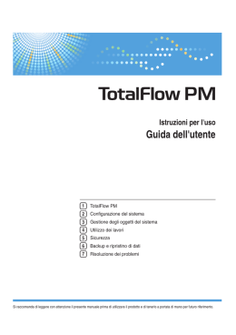 Istruzioni operative - Guida utente