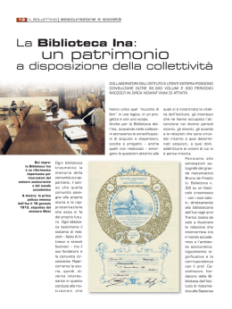 La Biblioteca INA - Bruno de Finetti