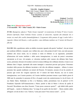 YQA 094 La meditazione sui Misteri del Rosario