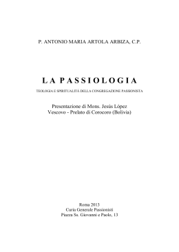 lapassiologia - Passiochristi