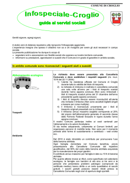 Scarica il file - Comune di Croglio