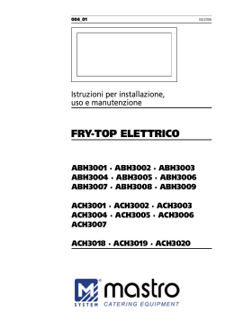 FRY-TOP ELETTRICO