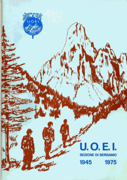 U.O.E.I. Sezione di Bergamo 1945 / 1975
