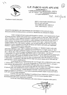 &icirc;`&agrave;&icirc;antisdqc`o ` c".- ` - Parco Regionale delle Alpi Apuane