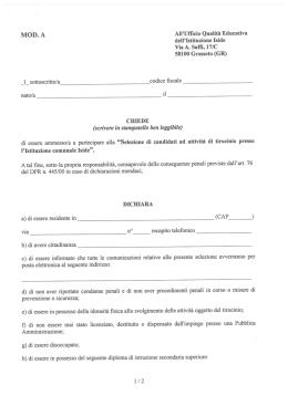Mod. A - Iside