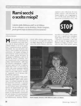 Rami secchi osceltemiopi?