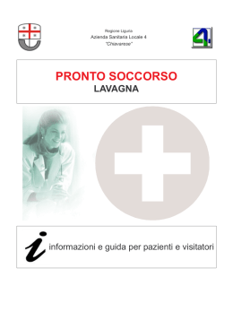 brochure - ASL 4 Chiavarese