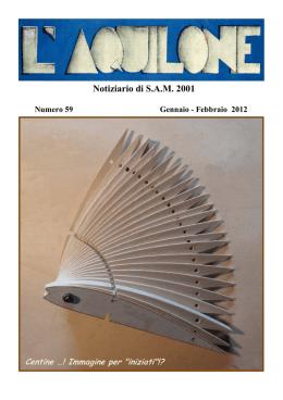 Notiziario di S.A.M. 2001