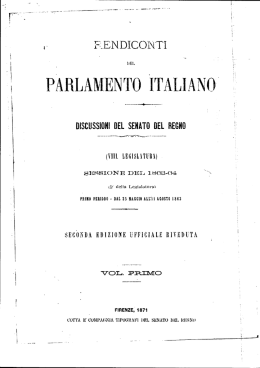 Page 1 REN DICONTI DEL PARLAMENTO ITALIANO „MW