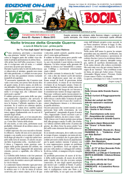 Marzo 2015, versione on-line - 12 pagine - Sezione di Milano