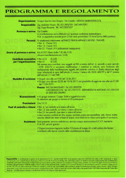 Organizzazione - Runners Quinzano