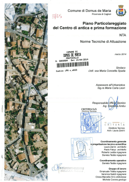 Norme Tecniche di Attuazione
