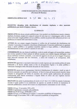 ordinanza sindacale 35 del 2013