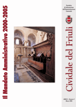rivista 2 2005 - Comune di Cividale del Friuli