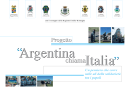 Argentina chiama Italia Un pensiero che corre