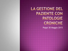 Il Chronic care model nella AUSL8 di Arezzo (dottor Marcello Grifagni