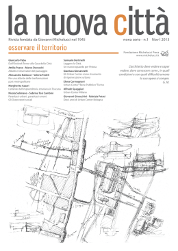 La Nuova Citt&agrave; - Fondazione Giovanni Michelucci
