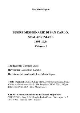 1934 Volume I - Scalabriniane