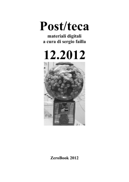 PostTeca numero 12.2012 (PDF - 8.3 Mb)