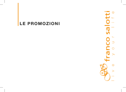le promozioni - Mobilificio Artigianale Francesco Teti