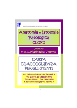 Carta accoglienza AIP CLOPD 2010
