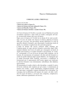 lettere(1) - Universit&agrave; degli Studi di Bari