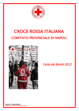 CROCE ROSSA ITALIANA - CRI Comitato Prov Napoli