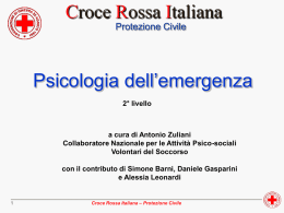 titolo lezione - Croce Rossa Italiana