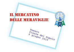 il merca`i`ino delle meraviglie