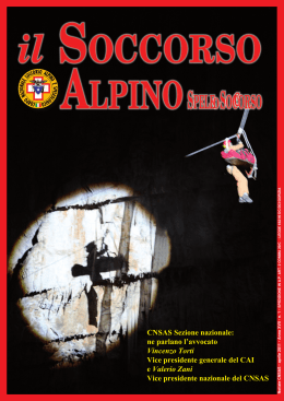 aprile - 2011 - Soccorso Alpino e Speleologico Lazio