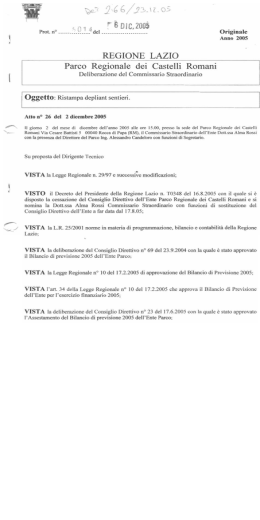 26 é/ys-iz.os - Parco Regionale dei Castelli Romani
