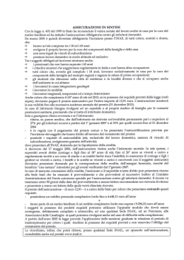 Assicurazione - Comune di Spilamberto