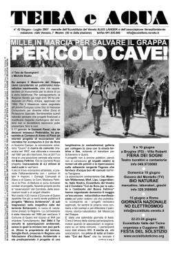 TeA 42 Giu-Lug 2007 - Ecoistituto del Veneto Alex Langer