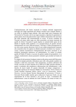 Olga Jesurum L`opera lirica e la recitazione nella