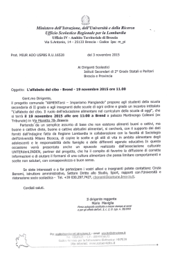 Ministero dell`Istruzione, de I `Universit&agrave; e della Ricerca