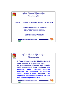 Il ruolo della termovalorizzazione nella gestione