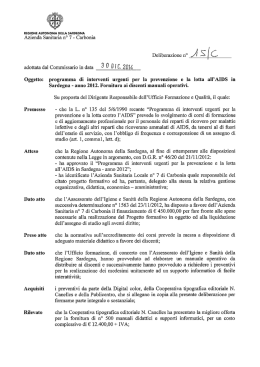 Delibera del 30 Dicembre 2014, N. 15/C [file]