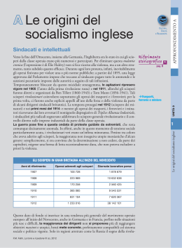 Le origini del socialismo inglese