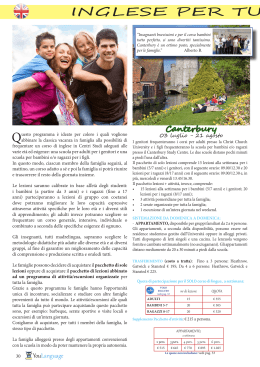 Scarica destinazioni e prezzi