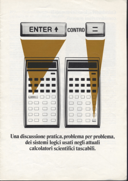 Una discussione pratica, problema per problema